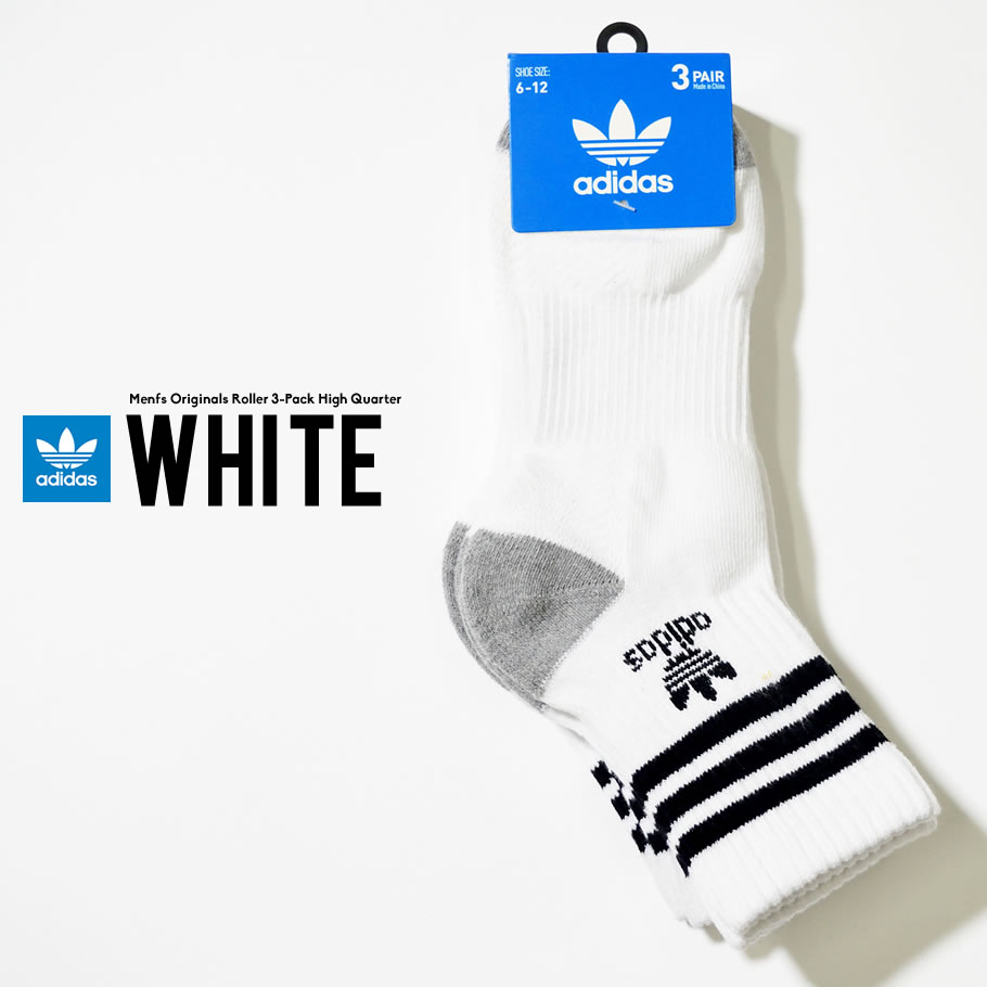 adidas アディダス 3足セット ソックス メンズ 靴下 BH6431 BH6432 USモデル 服 帽子 鞄 通販 2019春 新作