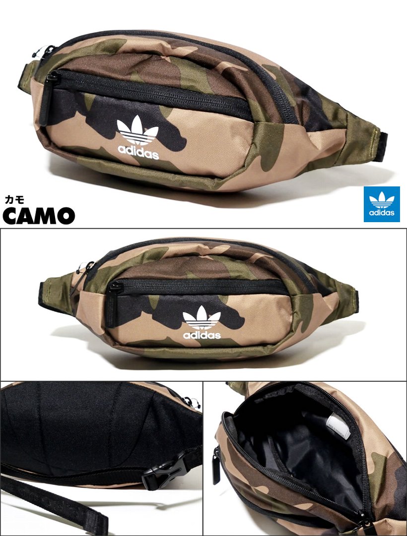 adidas アディダス ウエストバッグ メンズ 鞄 CK6590 CK6587 CK6589 USモデル ストリート系 ヒップホップ ファッション 服 通販