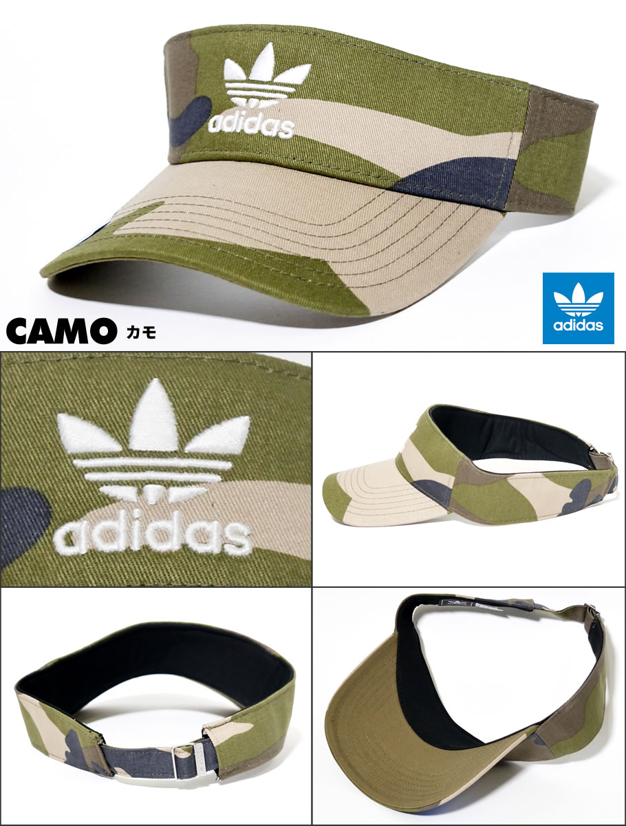 adidas アディダス サンバイザー メンズ キャップ 帽子 CK50485 CK5043 USモデル 服 帽子 鞄 通販 2019春 新作