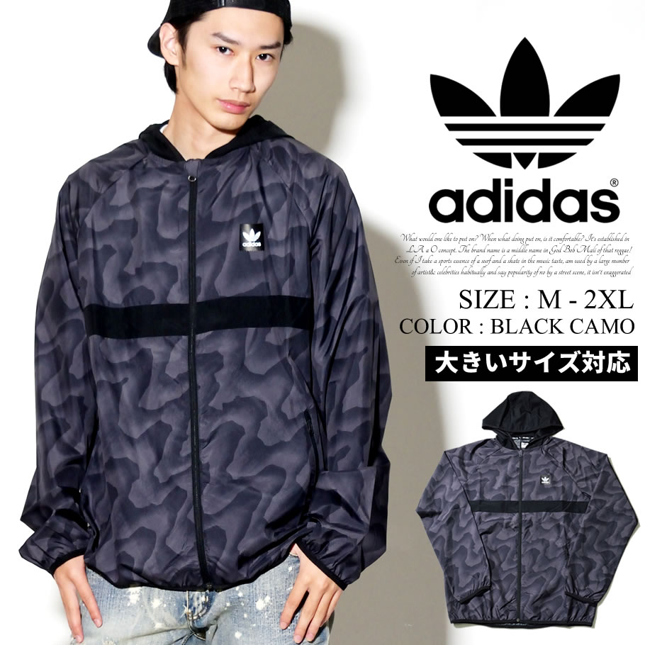 Adidas アディダス ウィンドブレーカー ジャケット メンズ 大きいサイズ ストリート系 スケーター ファッション 通販 Cf5804 Adjt017