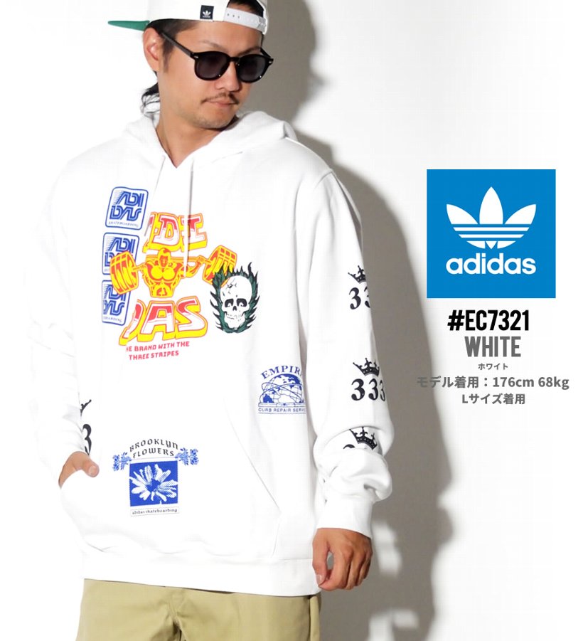 adidas アディダス プルオーバーパーカー メンズ EC7321 USモデル ストリート系 ヒップホップ B系 ファッション 2019 秋
