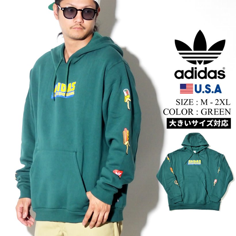 Adidas アディダス パーカー メンズ パーティー オリジナルス Ec7335 Food Party Pullover Hoodie Originals 服 通販