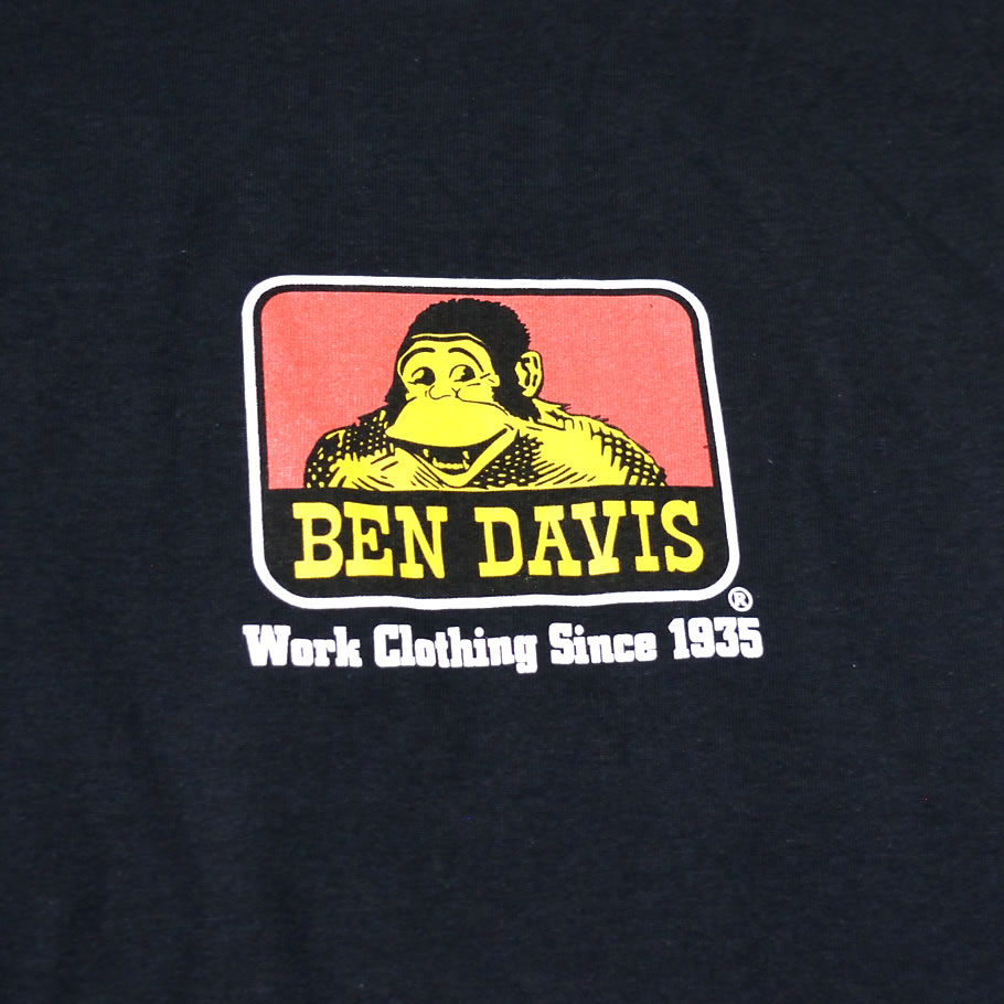 USモデル BEN DAVIS ベンデイビス Tシャツ メンズ 半袖 ロゴT プリント おしゃれ 大きいサイズ 海外 ブランド