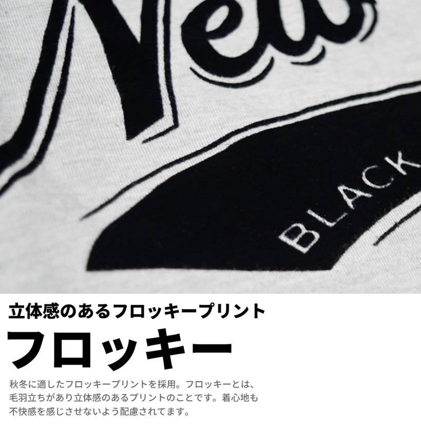 BLACK HORSE ブラックホース Tシャツ 長袖 ニューヨークプリント メンズ ストリート系 B系 ファッション