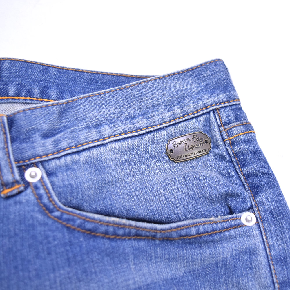 BROWN BAG LIQUOR ブラウンバッグリカー デニムパンツ ジーンズ ダメージデニム BBL-PT1507 カラー B系 ファッション