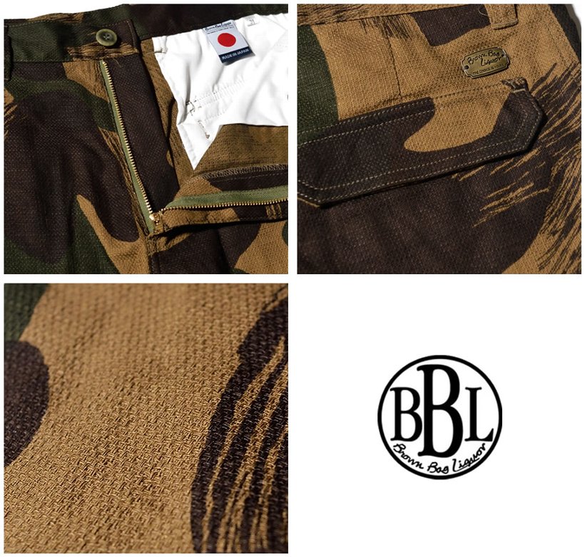 BROWN BAG LIQUOR ブラウンバッグリカー デニムパンツ ジーンズ ダメージデニム BBL-PT1507 カラー B系 ファッション