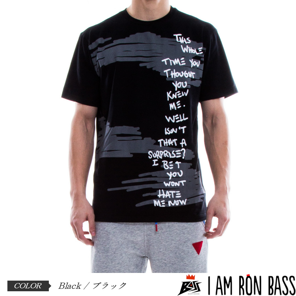 バスバイロンバス BASS BY RONBASS 半袖 Tシャツ B13045 B系ファッション