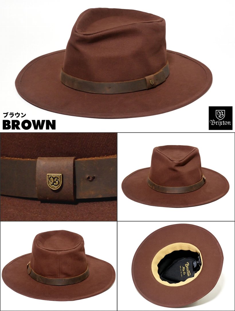 BRIXTON ブリクストン ハット フェドラハット 中折れフェルトハット THORPE FEDORA