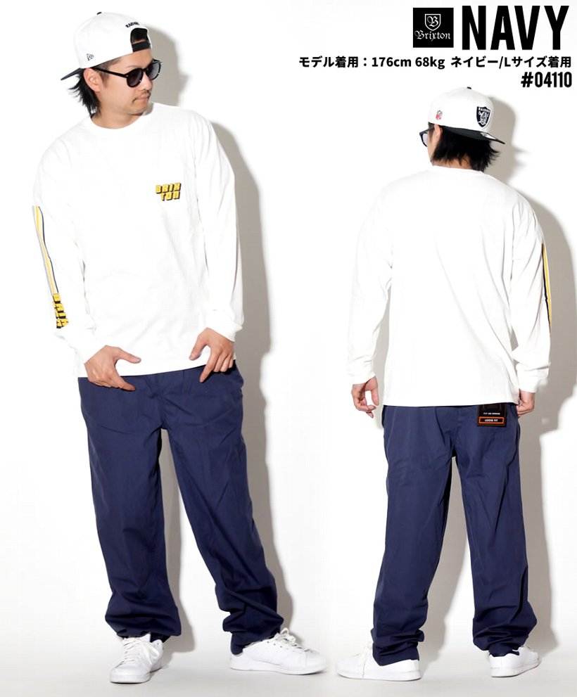 BRIXTON ブリクストン コットンパンツ メンズ 04110 STEADY WB PANT