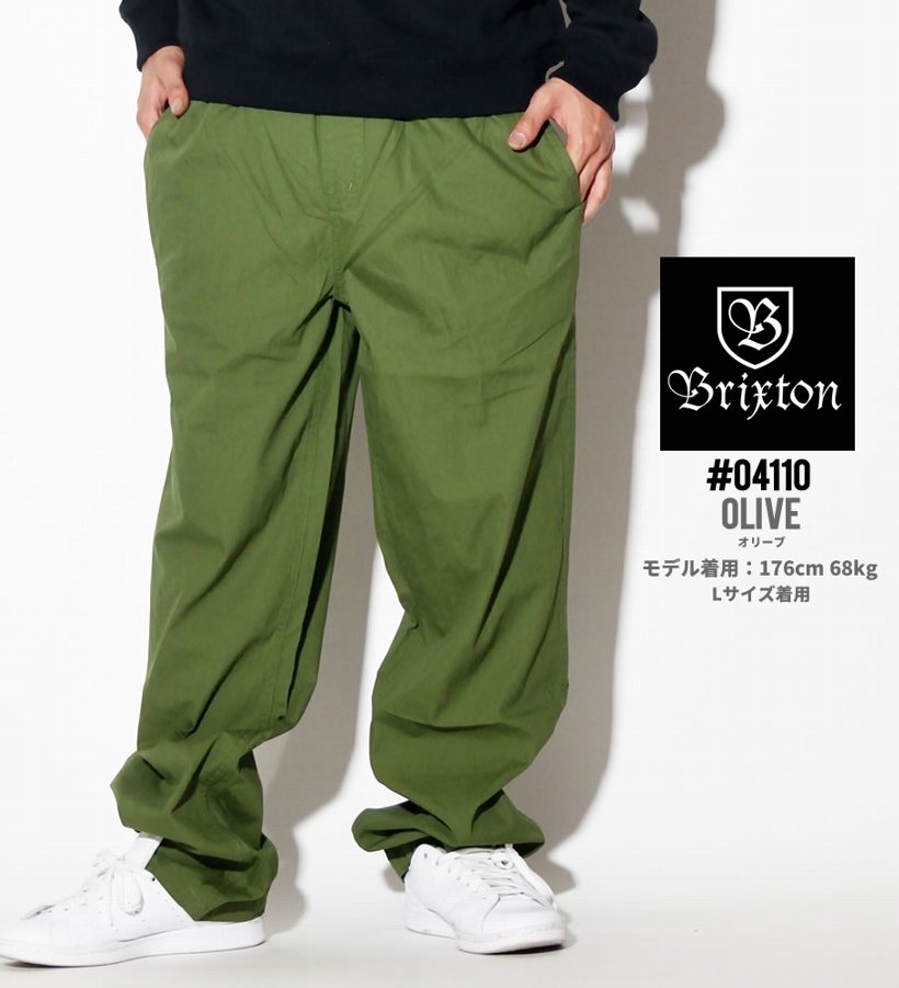 BRIXTON ブリクストン コットンパンツ メンズ 04110 STEADY WB PANT