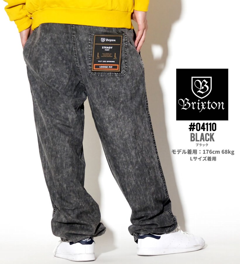 BRIXTON ブリクストン コットンパンツ メンズ 04110 STEADY WB PANT