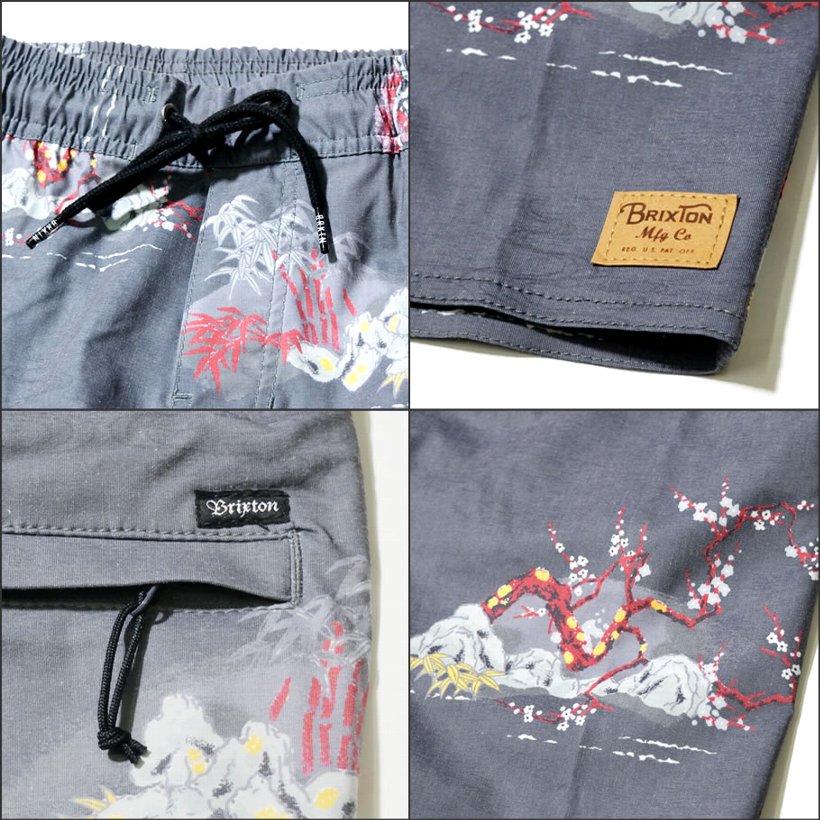 BRIXTON ブリクストン 水着 メンズ サーフパンツ 04034 HAVANA TRUNK USモデル サーフ系 ストリート系 スケーター系 ファッション 服 通販