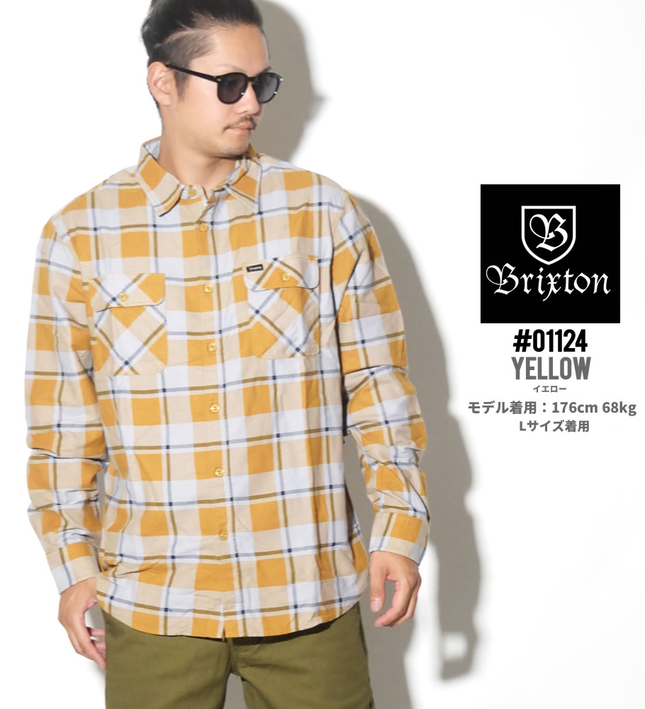 BRIXTON ブリクストン ネルシャツ メンズ 01124 BOWERY LW FLANNEL