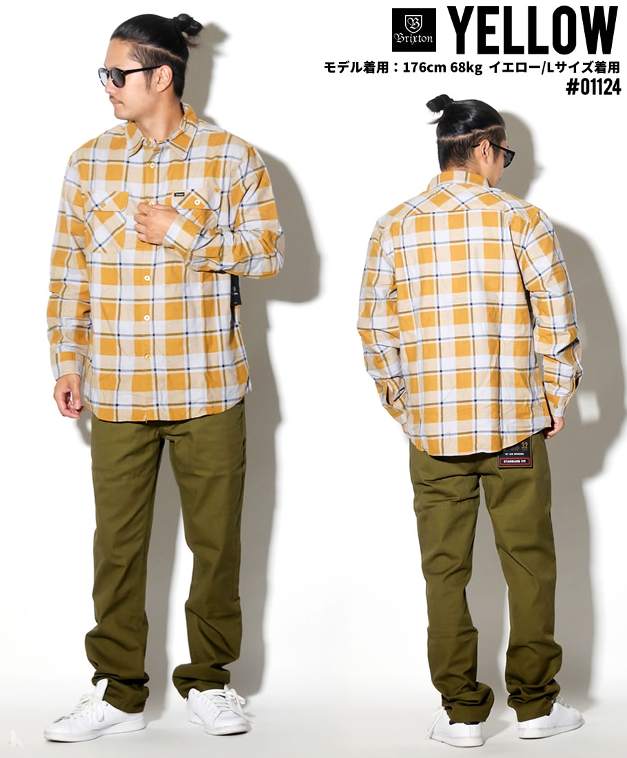 BRIXTON ブリクストン ネルシャツ メンズ 01124 BOWERY LW FLANNEL