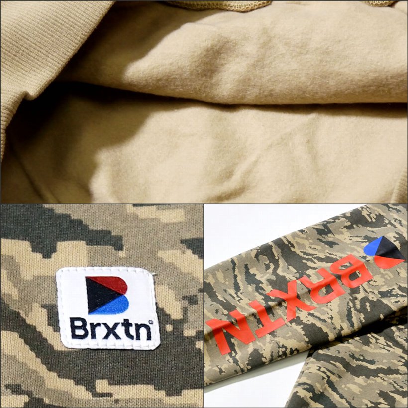 BRIXTON ブリクストン プルオーバーパーカー メンズ 02386 STOWELL HOOD