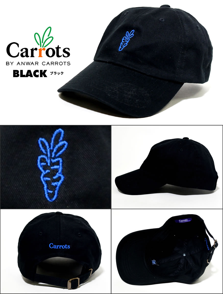 Carrots キャロッツ 6パネルキャップ メンズ SIGNATURE BALL CAP CFA18-SBC