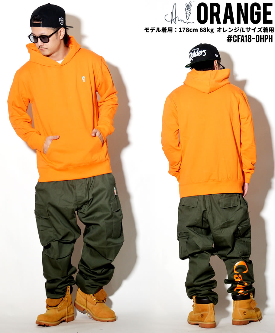 Carrots キャロッツ プルオーバーパーカー メンズ ONE HIT PATCH HOODIE CFA18-OHPH