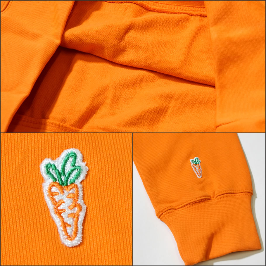 Carrots キャロッツ プルオーバーパーカー メンズ ONE HIT PATCH HOODIE CFA18-OHPH