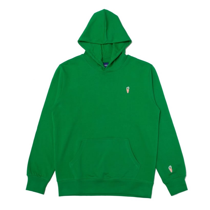 Carrots キャロッツ プルオーバーパーカー メンズ ONE HIT PATCH HOODIE CFA18-OHPH