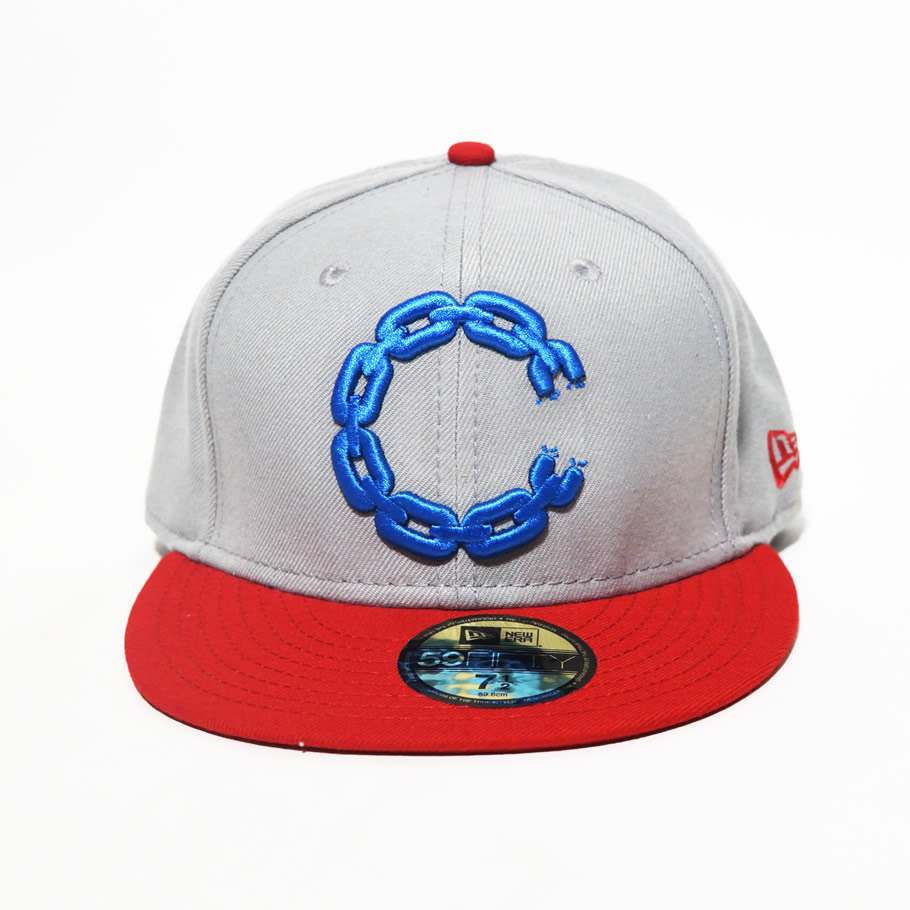 CROOKS & CASTLES クルックス アンド キャッスルズ ベースボールキャップ メンズ グレー レッド B系 ヒップホップ HIPHOP ファッション 帽子