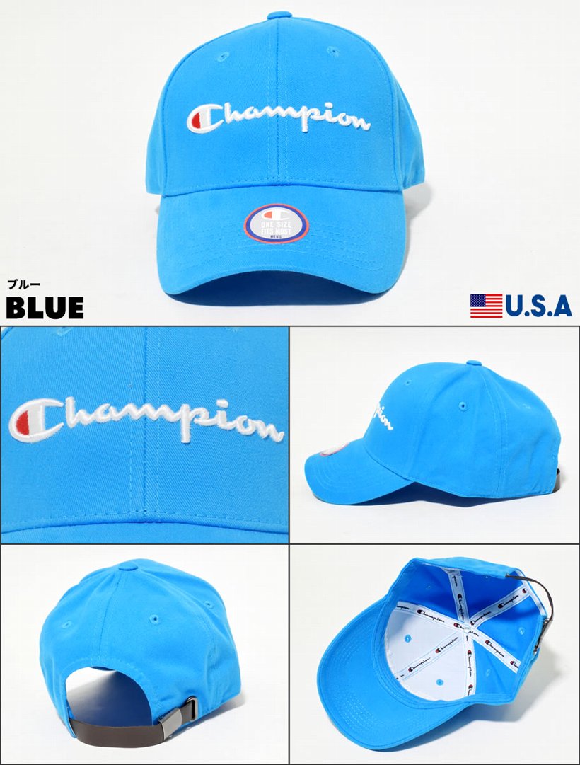 チャンピオン Champion 6パネルキャップ メンズ 帽子 Classic Twill Mens Strapback Hat H0543 日本未発売