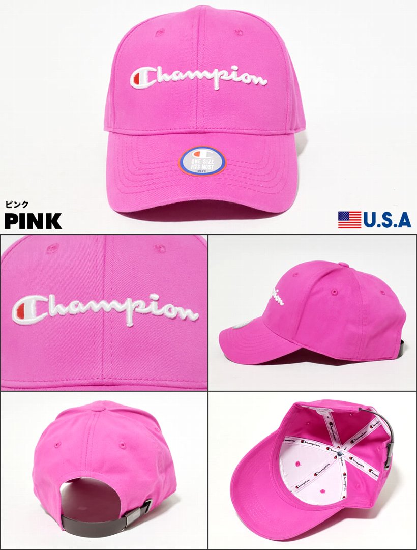 チャンピオン Champion 6パネルキャップ メンズ 帽子 Classic Twill Mens Strapback Hat H0543 日本未発売