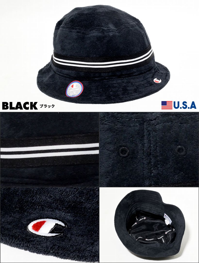チャンピオン Champion バケットハット メンズ 帽子 H0822 ストリート系 ヒップホップ スポーツMIX ミックス 服 通販
