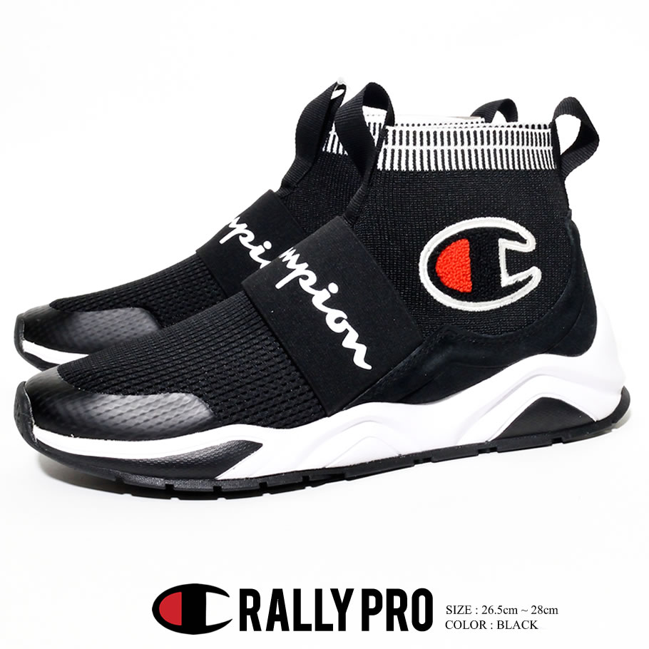 Champion チャンピオン ハイカット スニーカー メンズ ラリー プロ RALLY PRO CM100018M 靴 通販
