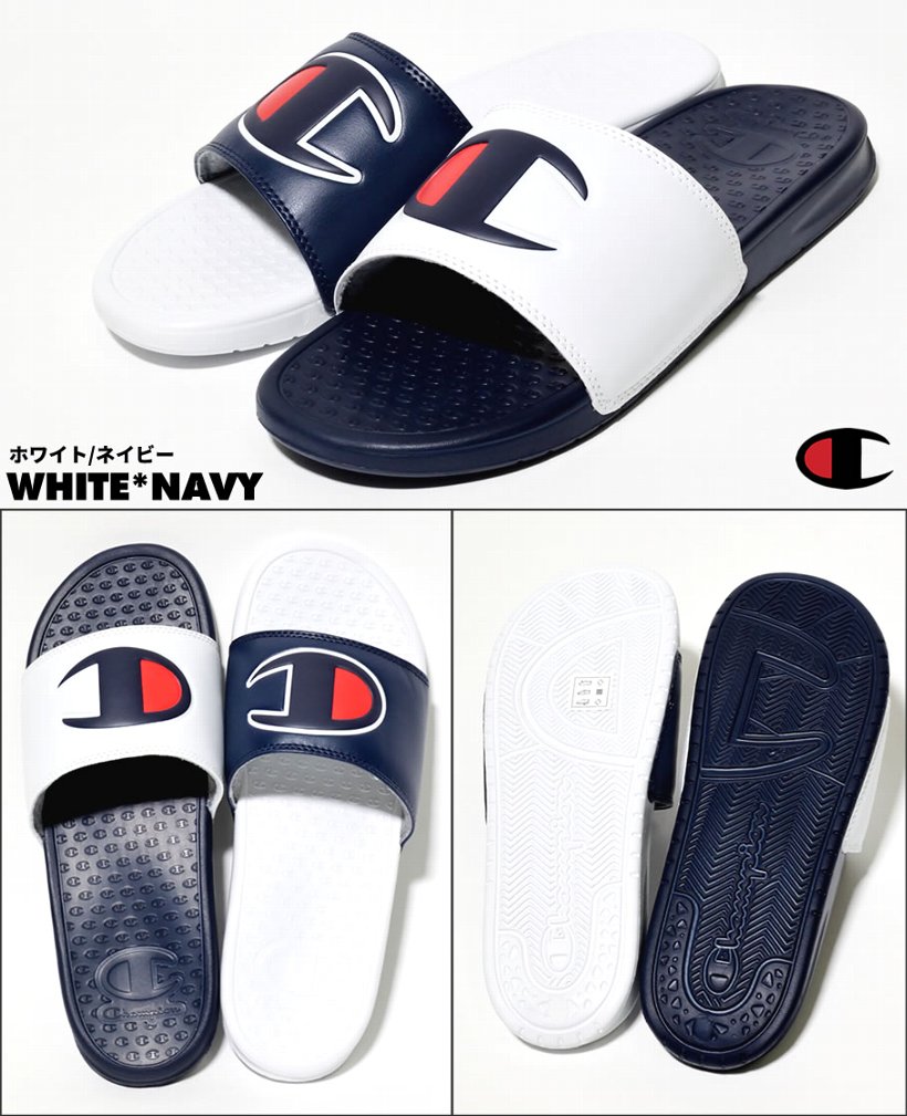 チャンピオン シャワーサンダル メンズ ビーサン Champion SUPER SLIDE MIX MATCH USモデル メンズ レディース スポーツMIX ミックス ストリート系 ヒップホップ ファッション 帽子 通販