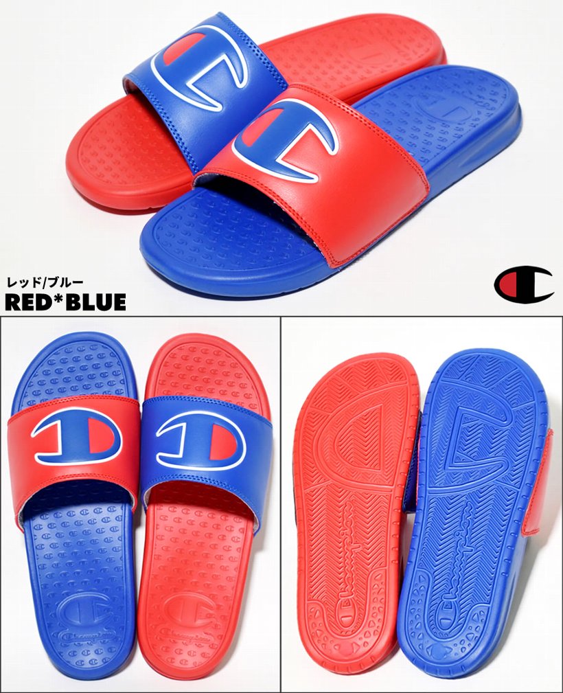 チャンピオン シャワーサンダル メンズ ビーサン Champion SUPER SLIDE MIX MATCH USモデル メンズ レディース スポーツMIX ミックス ストリート系 ヒップホップ ファッション 帽子 通販