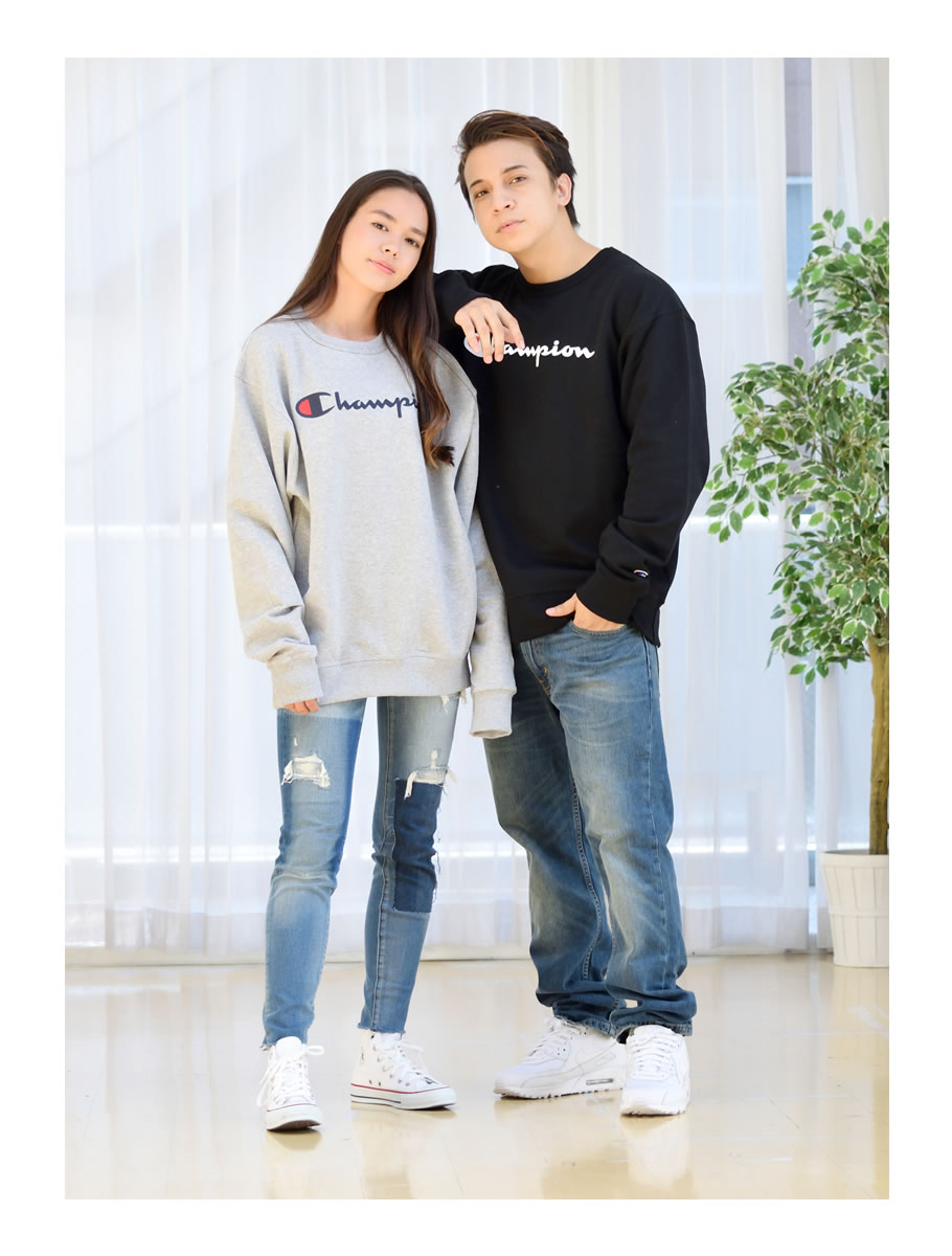 チャンピオン トレーナー メンズ スウェット スクリプトロゴ Champion GF88H