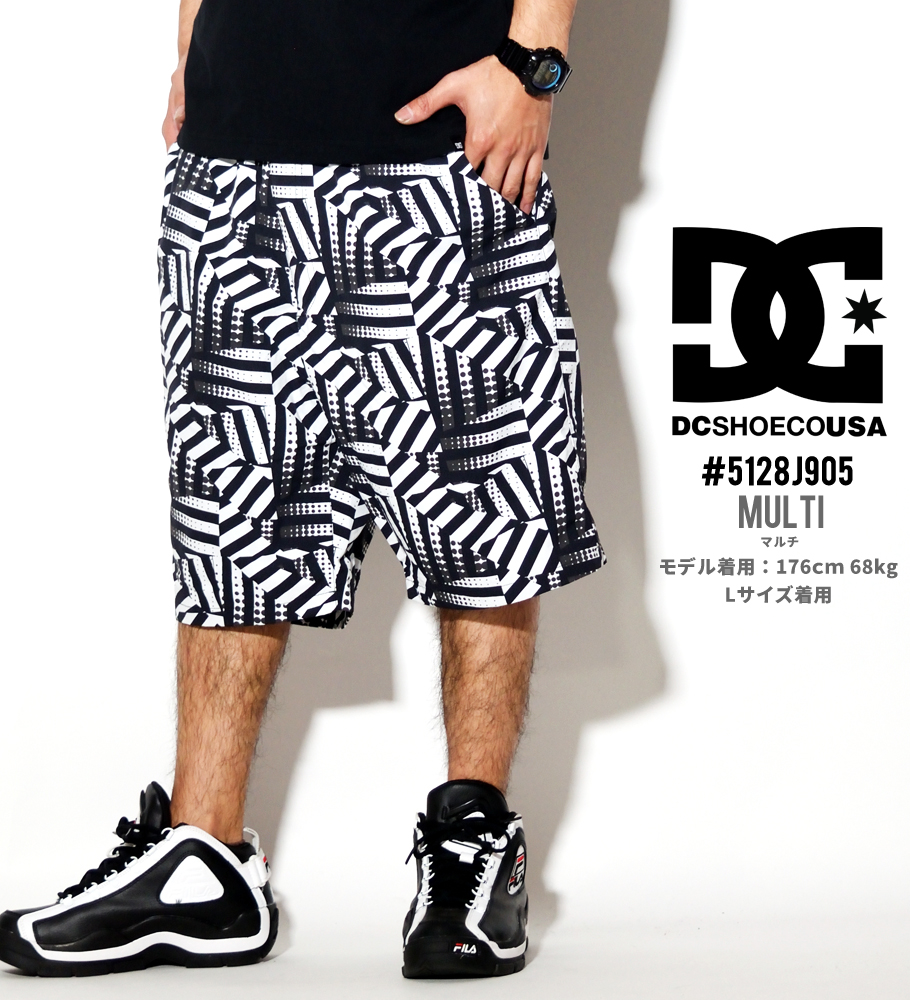 DC 撥水加工 ハーフパンツ メンズ DC SHOE 5128J905 2019 春 新作