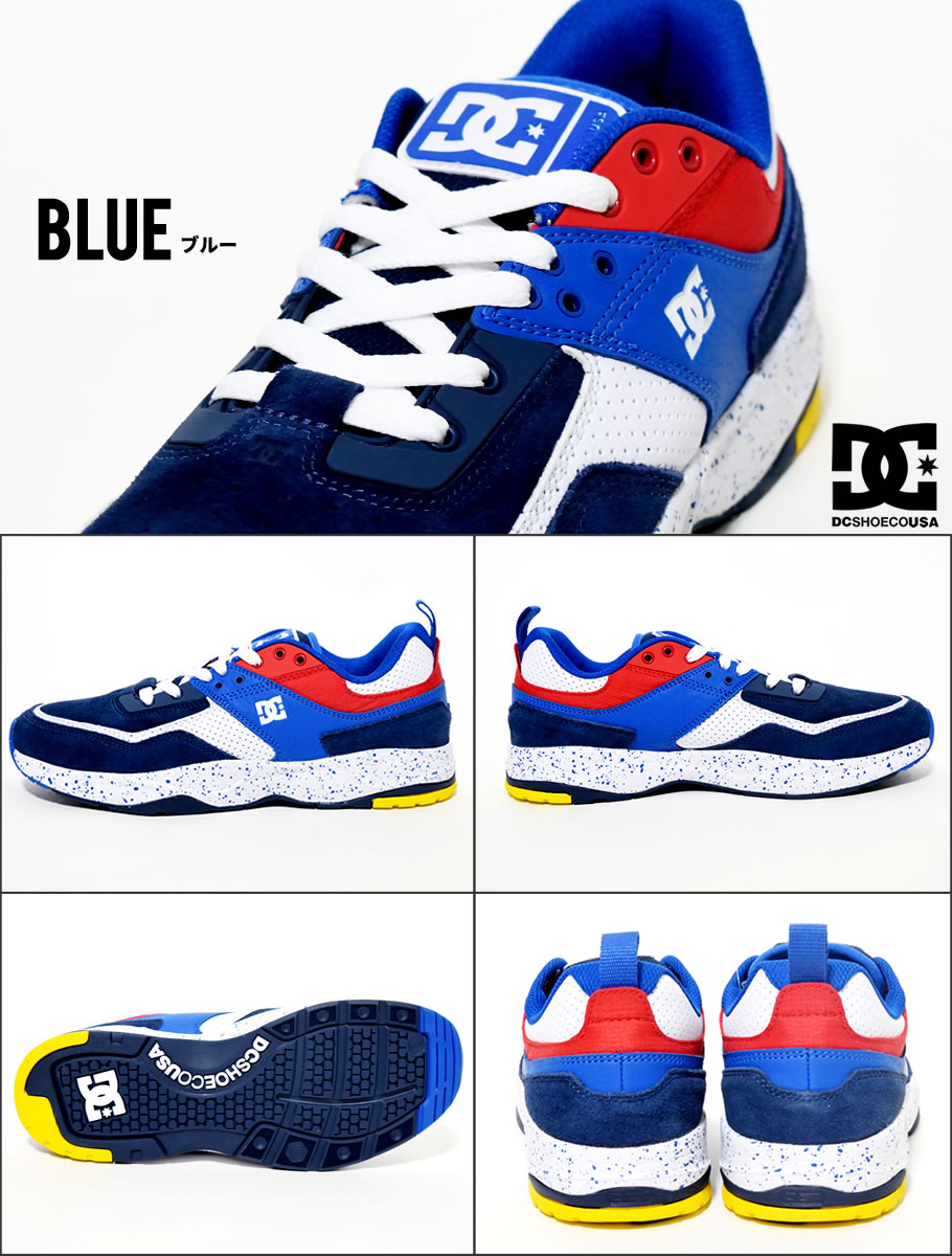 DC スニーカー メンズ ローカット DC SHOE DM191003 青 2019春 新作