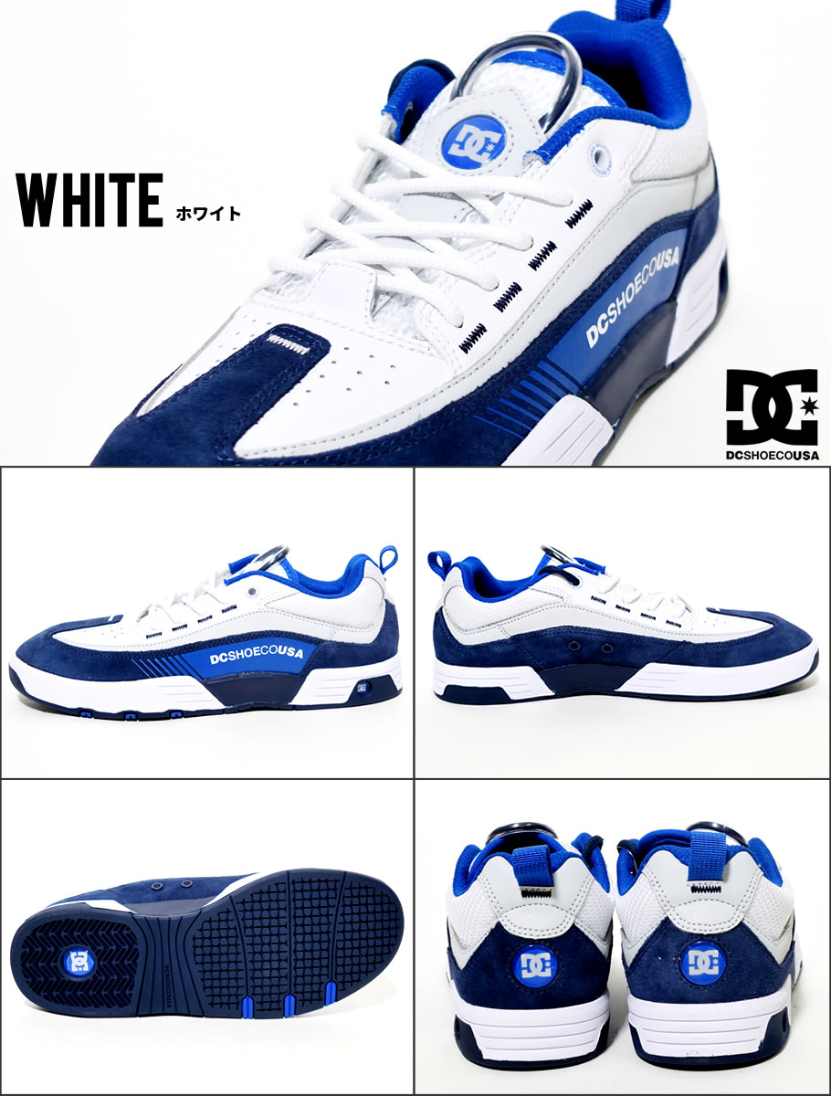 DC スニーカー メンズ ローカット DC SHOE DM191005 白 2019春 新作