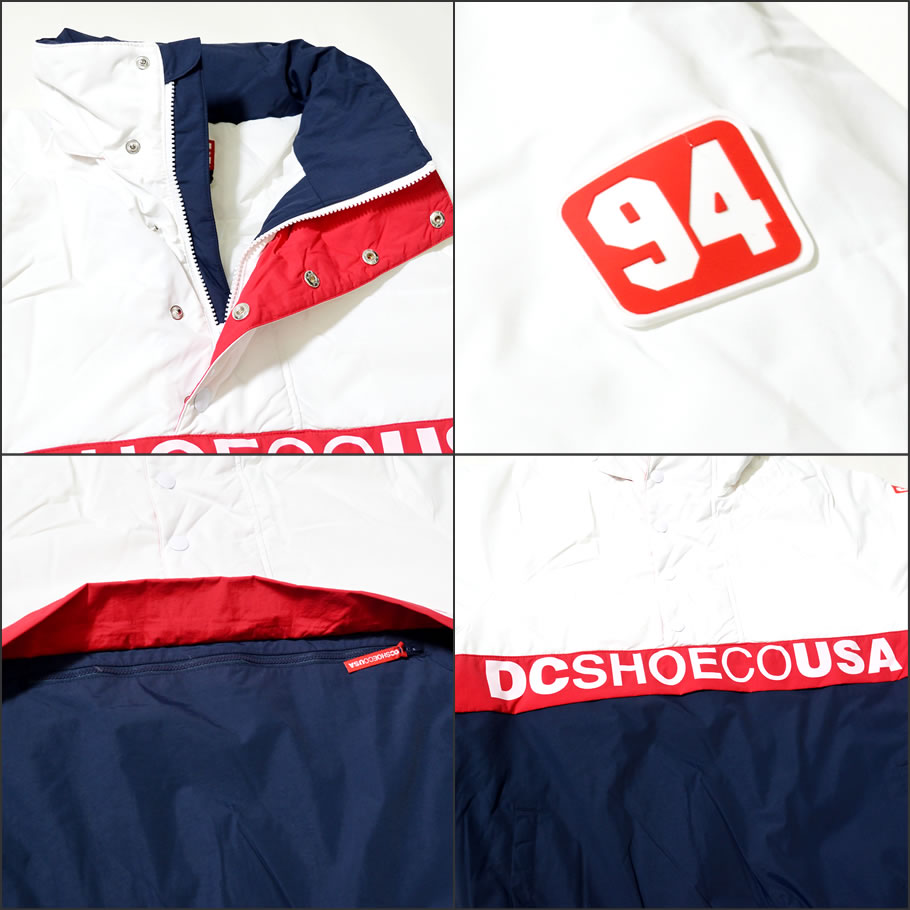 DC SHOES ディーシーシューズ ハーフジップジャケット メンズ 防水 ロゴ スケボー スケーター ストリート系 ファッション EDYJK03178 服 通販