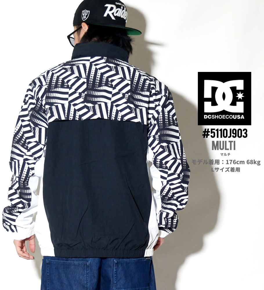 DC トラックジャケット 撥水 メンズ 5110J903 黒 2019春 新作