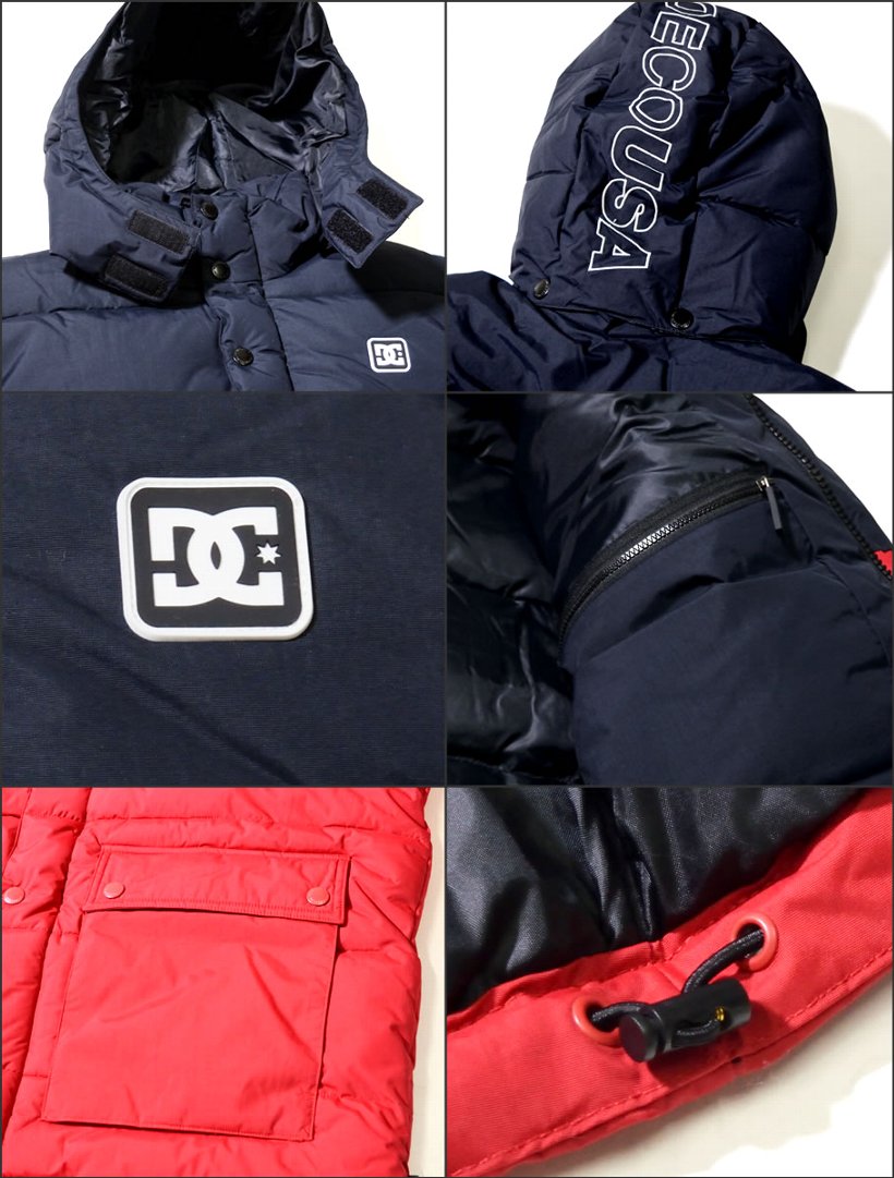 DC 防水 ダウンジャケット メンズ アウター EDYJK03217 ストリート系 男子 女子 ファッション コーディネート 服 通販