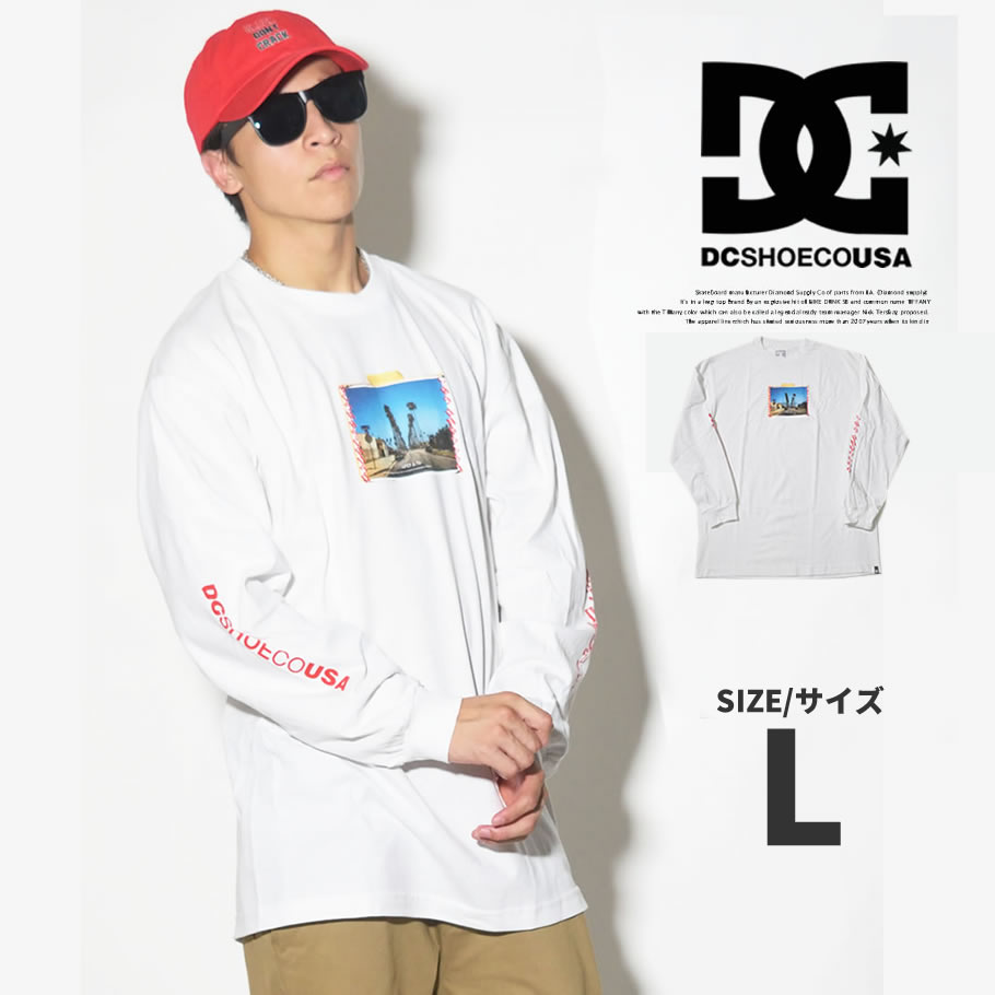Dc Shoes ディーシーシューズ ロンt 長袖 Tシャツ メンズ フォトプリント ロゴ スケボー スケーター ファッション Adyzt 服 通販 Dctt051 Dc Shoes ディーシーシューズ ロンt 長袖 Tシャツ メンズ フォトプリント ロゴ スケボー スケーター ファッション Adyzt 服 通販 Dctt051