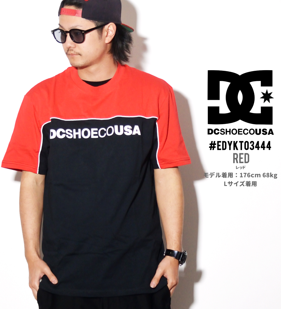 DC Tシャツ メンズ 半袖 プリント EDYKT03444 2019春 新作
