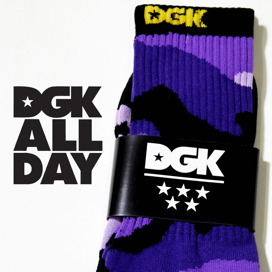 DGK ソックスメンズ 靴下 ASK-1002 大きいサイズ 2018秋冬 新作