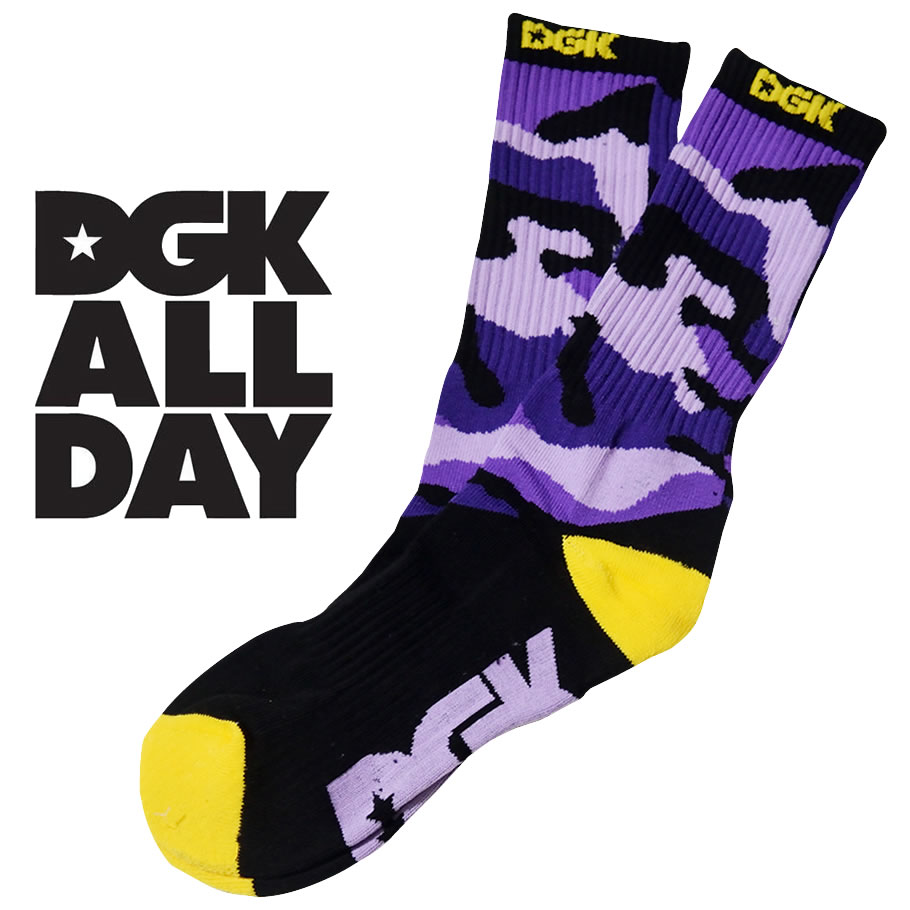DGK ソックスメンズ 靴下 ASK-1002 大きいサイズ 2018秋冬 新作