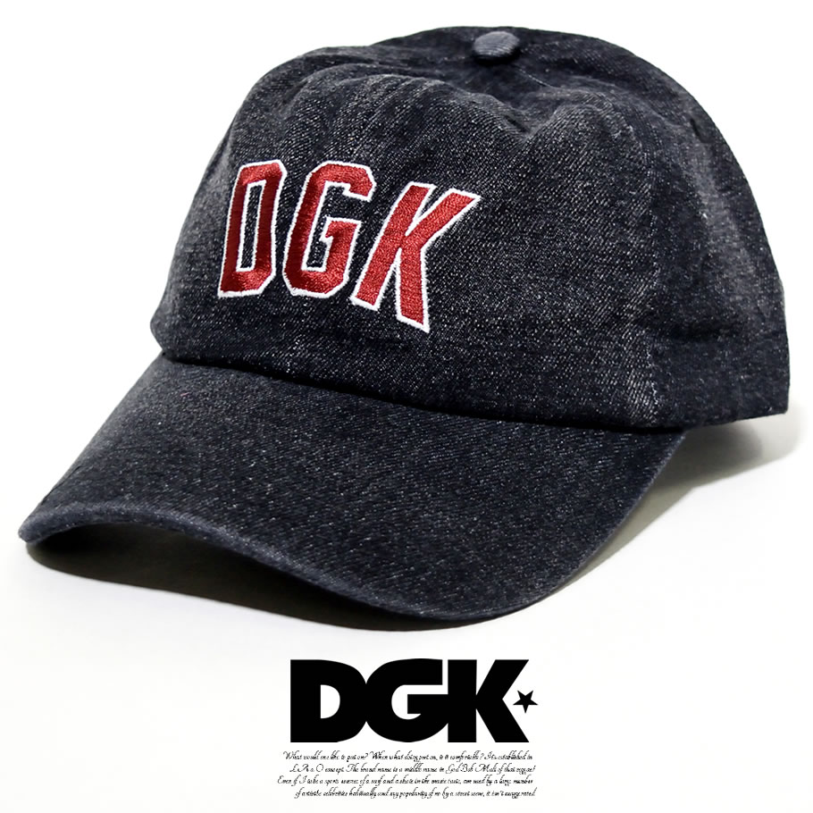 DGK デニムストラップバックキャップメンズ 帽子 HEH-1003 大きいサイズ 2018秋冬 新作