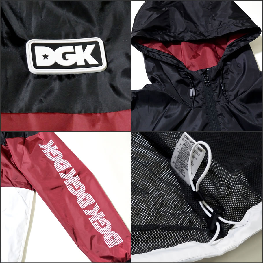 DGK ウインドブレーカー メンズ CLJ-1002 CLJ-1001 大きいサイズ 2018秋冬 新作
