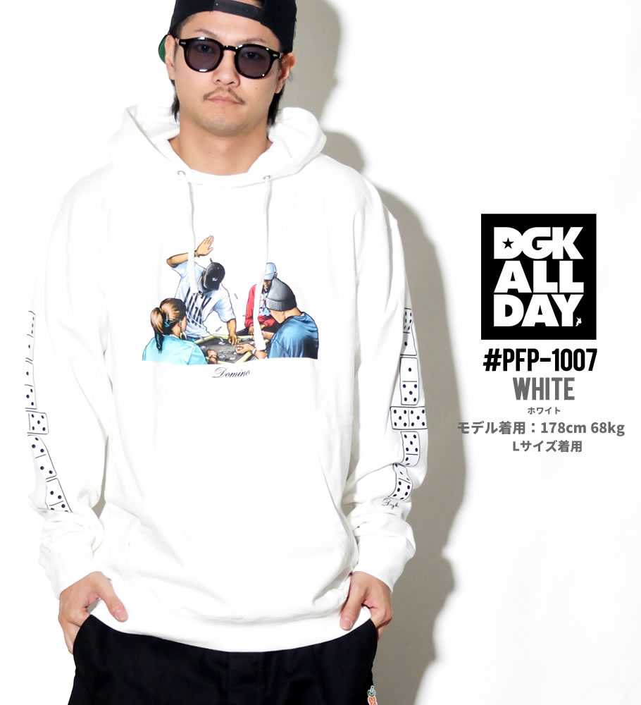 DGK プルオーバーパーカー メンズ PFP-1007 大きいサイズ 2018秋冬 新作