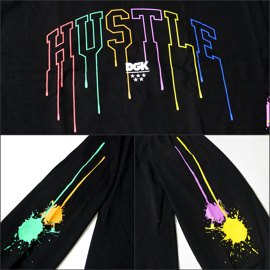 DGK Tシャツ メンズ 長袖 ロンT PTL-1015 大きいサイズ 2018秋冬 新作