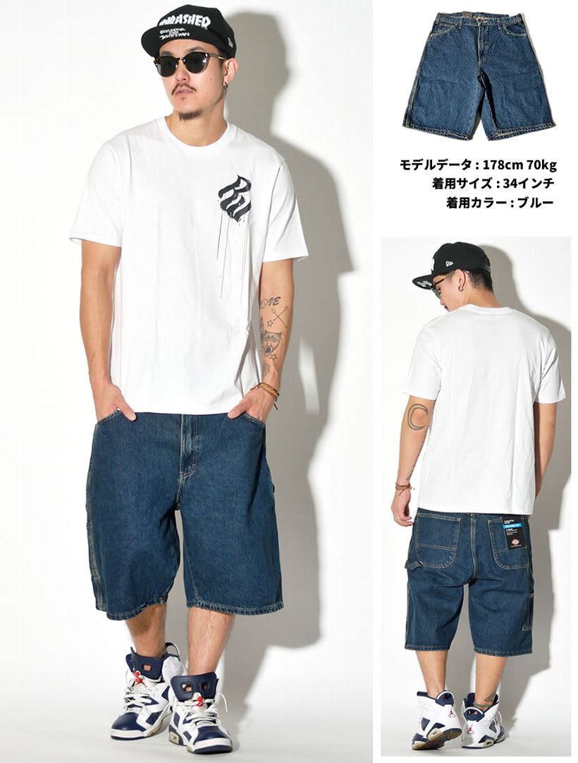Dickies ディッキーズ ハーフパンツ デニムショーツ メンズ 大きいサイズ リラックスフィット
