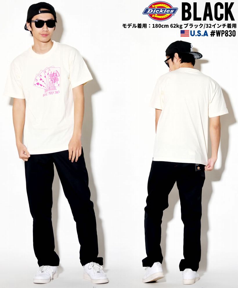 Dickies ディッキーズ WP830 ワークパンツ メンズ スリムフィット 大きいサイズ ストレート