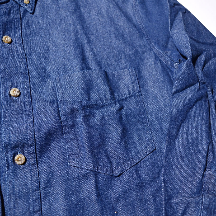 USモデル Dickies ディッキーズ デニムシャツ WL300 B系 ストリート系