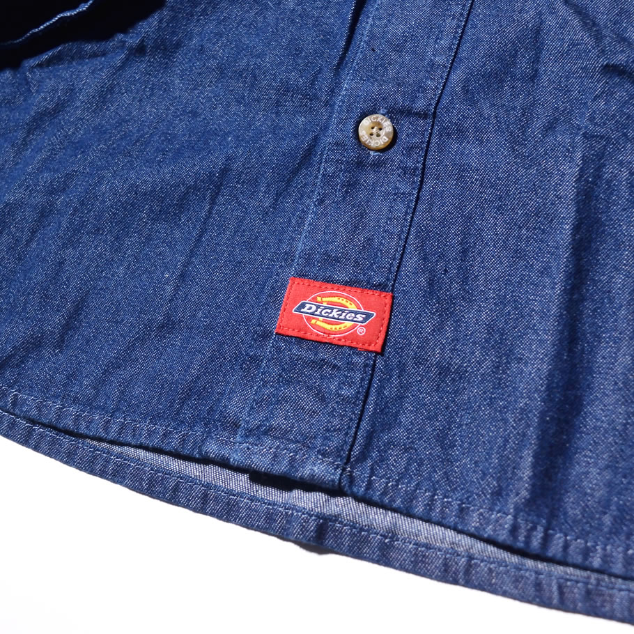USモデル Dickies ディッキーズ デニムシャツ WL300 B系 ストリート系