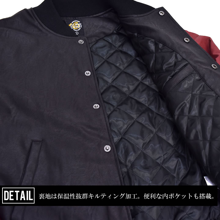 B系 スタジャン PUレザー 防寒 アウター B系 ファッション ストリート系